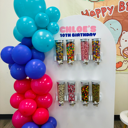 Candy Walls for birthdays in surrey bc