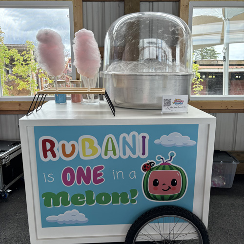 Cotton Candy Carts for corporate events in surrey bc